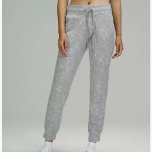 Lululemon Ready To Rulu High Rise Joggers Size 4 Grey Speckle Jacquard